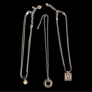 Brighton Necklaces Lot of 3 Retired Designs